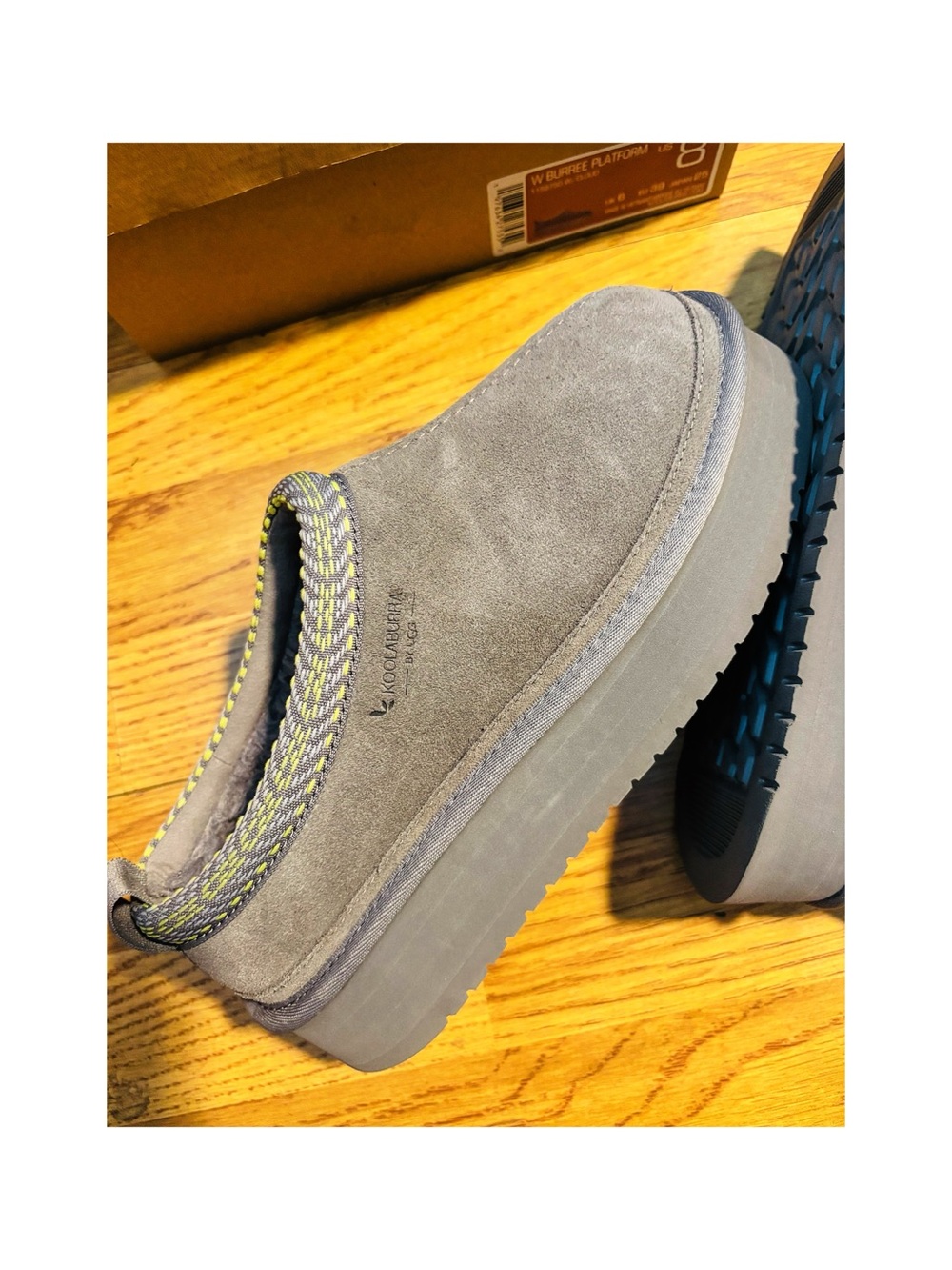 NWT- Koolaburra by UGG Women's Burree Platform Slippers- Size 8